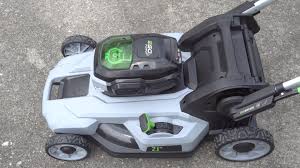 ego power battery powered lawn mower