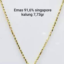 Selain bisa memilih model kalung emas terbaru, kamu bisa dapatkan harga kalung emas yang terbaik di iprice. Jual Produk Emas 916 Termurah Dan Terlengkap April 2021 Bukalapak