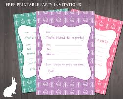3 Free Printable Party Invitations Cake And Presents Free Party