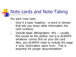 Research Papers   Gathering Grid   Note Cards