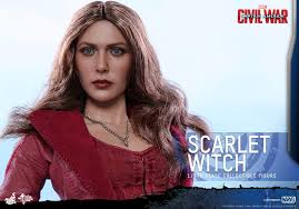 hot toys scarlet witch from captain