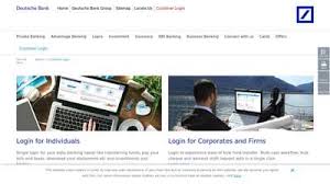Pages related to login deutsche bank login are also listed. 2