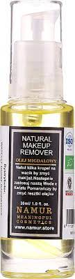 namur natural makeup remover almond oil