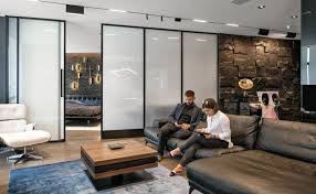 Smart Glass Wall Hide Bedroom View In