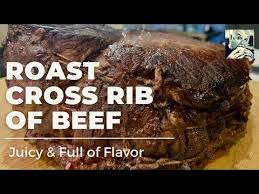cross rib of beef juicy and full of