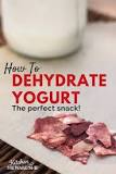 What does dehydrated yogurt taste like?