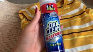 oxiclean max force gel stick stain
