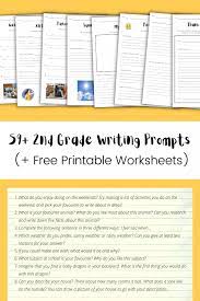 59 2nd grade writing prompts free