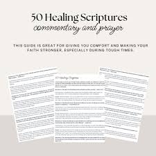 10 healing scriptures begin speaking