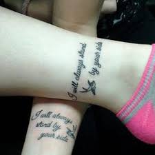 Matching Quote Tattoos on Pinterest | Matching Relationship ... via Relatably.com