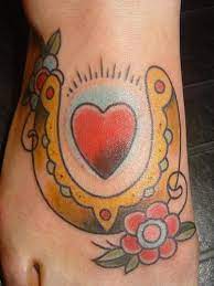 The horse shoe must have the open end in the upward direction so that the good luck is held inside for the bearer. 18 Horseshoe Tattoo Designs Ideas Horse Shoe Tattoo Tattoo Designs Horseshoe