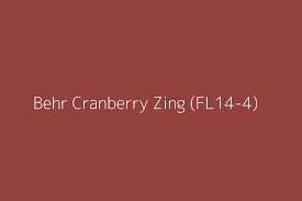 Behr Cranberry Zing Fl14 4 Color Hex Code