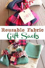 reusable fabric gift sacks for all