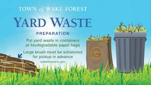 yard waste town of wake forest nc