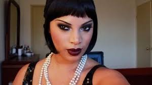 1920 s flapper makeup tutorial