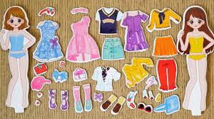 paper dolls dress up games play