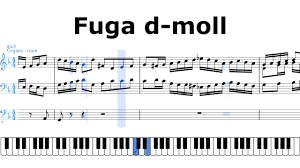 Michał Makoś - Fugue in D minor for organ + sheet music - YouTube