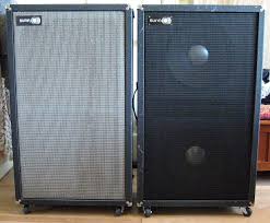 vine sunn 215s 2x15 speaker cabinet