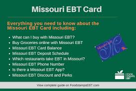Maryland independence card massachusetts bay state access michigan bridge card. Missouri Ebt Card 2021 Guide Food Stamps Ebt