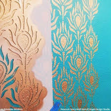 Metallic Paint For Stenciling Walls