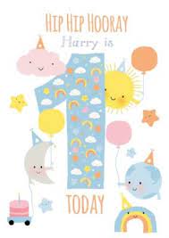 A first birthday doesn't require documentation by a pro, but having a designated photographer is a good idea. Hip Hip Hooray Personalised Happy 1st Birthday Card Moonpig