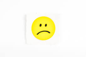 sad face emoji expressing emotions