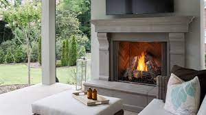 majestic outdoor gas fireplaces for