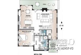 Cathedral Ceiling House Plans Small