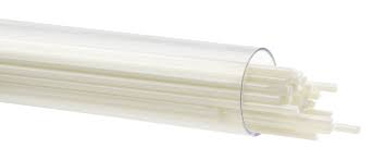 90 Coe 000137 0272 F Tube French Vanilla Opal 2mm Stringer Tube