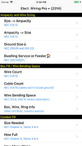 electrical wiring pro 2016 app