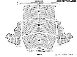 greek theater seating chart