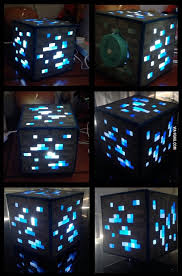 My Little Bro Wanted A Minecraft Night Light So I Spent The Whole Weekend Making This For Less Than 4 Minecraft