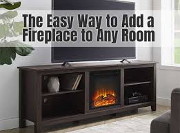 3 Creative Electric Fireplace Tv Stand