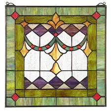 Stained Glass Window Panel Tf28013