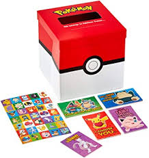 Check spelling or type a new query. Amazon Com Hallmark Valentines Day Cards For Kids And Mailbox For Classroom Exchange Pokemon 1 Box 32 Valentine Cards 35 Stickers 1 Teacher Card Office Products