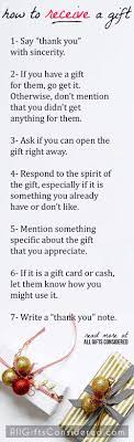 gift etiquette how to receive a gift