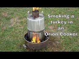 smoking turkey in the orion cooker