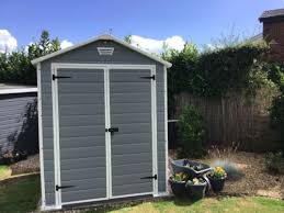 Keter Manor Plastic Garden Shed 6 X 8ft