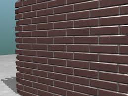 Brick Wall Bake Texture Displacement