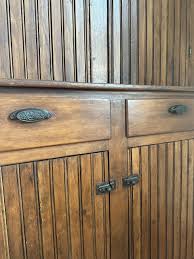antique beadboard cabinet midcounty