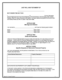 This page has a free example of a printable last will and testament legal form. Bill Of Sale Form Georgia Last Will And Testament Form Templates Fillable Printable Samples For Pdf Word Pdffiller