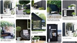 The white color goes well with everything, so you can easily pair them with any type of plants or with any other material, such as wood, bricks or different types of stones. Modern Danish Scandinavian Garden Style Is Simple And Low Maintenance