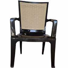 Nill Armrest Plastic High Back Chair