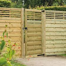 Pressure Treated Wooden Gate