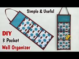 Quilted Wall Pocket Organizer