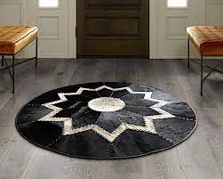 round cowhide rug Ø 155 cm etnodesign