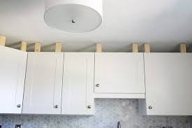 add crown molding to kitchen cabinets