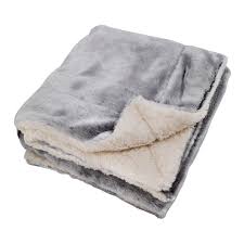 faux fur sherpa blanket alpine fleece
