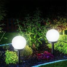 White Led Garden Lighting Lantern