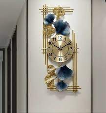 Digital Iron Wall Art Clock For Office